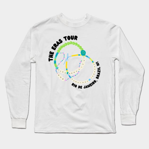 Rio de Janeiro Eras Tour N1 Long Sleeve T-Shirt by canderson13